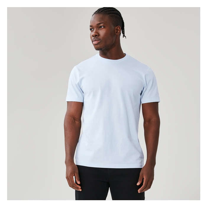 Men's Essential Crew Neck Tee - Powder Blue